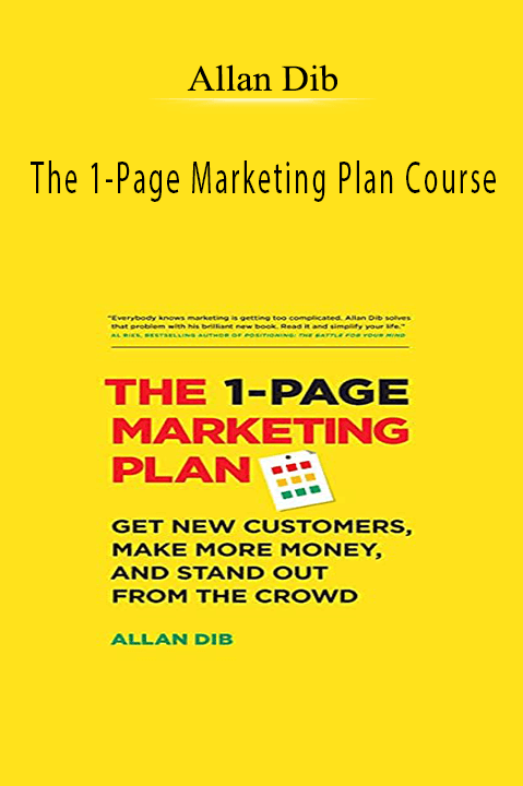 Allan Dib - The 1-Page Marketing Plan Course