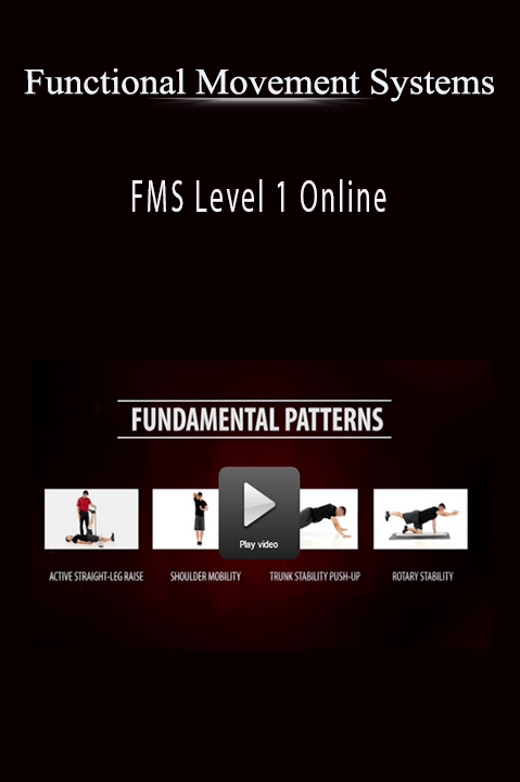 Functional Movement Systems - Fms Level 1 Online